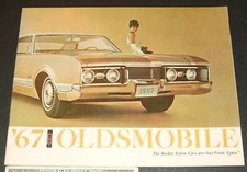 Brochure OLDSMOBILE 1967 action fusée