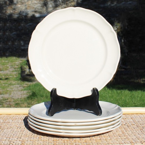 Ensemble assiettes plates - 6,