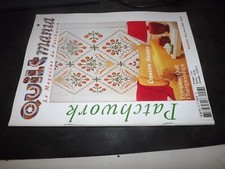 ** revue Quilt Mania n°28 Cahier central / Rose Tree / Lapins de blanchette /