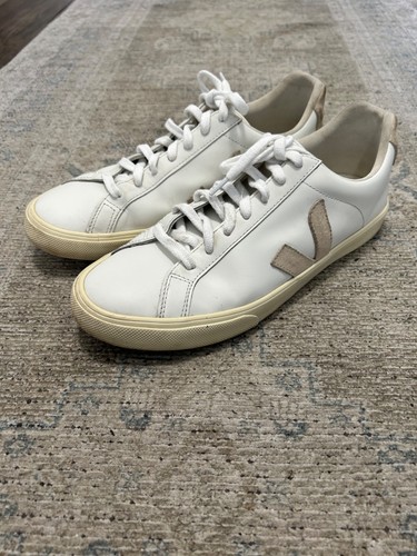 Veja white leather suede - veja, t2