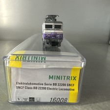 TRIX Locomotive BB 22307R SNCF ép. V analogique - N 1/160 - MINITRIX 16008 .