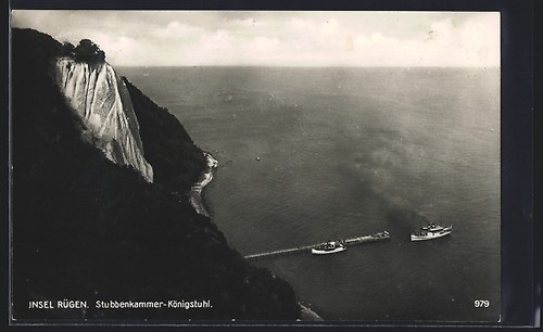 Carte postale stubbenkammer - stubbenkammer, /