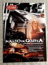Publicité advert batterie drums TAMA advertising MARIO DUPLANTIER GOJIRA