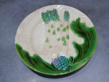 Ancienne assiette à asperge