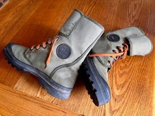 Bottes type RANGERS chaussures brousse TOILE KAKI P. 44 ARMEE FRANCAISE