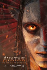 AVATAR 3 : DE FEU ET DE CENDRES - Affiche de Cinéma - Poster du Film - Cameron