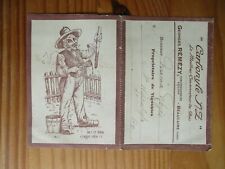 ANCIEN PROSPECTUS PUBLICITAIRE "CARBONYLE S/Z" CONSERVATEUR DE BOIS 