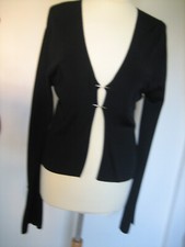 Gilet/Cardigan Karen Millen noir neuf valeur:299€ T:S 36