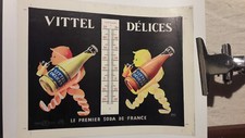 AFFICHE  VITTEL DELICES DECO MIGNON