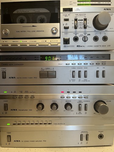 Aiwa mini stereo system l50 - stereo,
