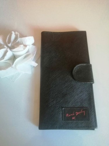 Porte feuille noir - 🌸, multi