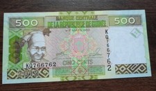 G10131 billet de banque du monde Guinée 500 francs 2012 unc