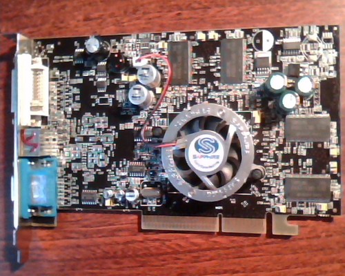 Agp card ati - ati, 9600pro