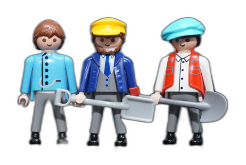 Playmobil personnage train