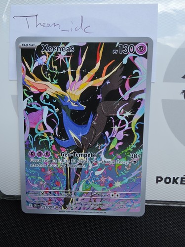 Carte pokémon xerneas - carte,