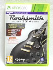 ROCKSMITH 2014 EDITION JEU CONSOLE XBOX 360 JEU GUITARE MUSICAL  SANS NOTICE FRA