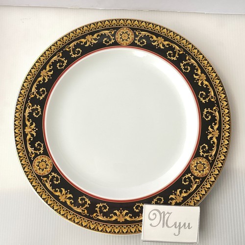 Assiette noire versace - noire, by