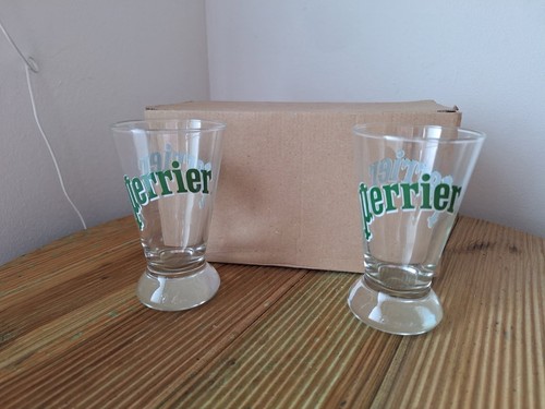 Superbs verres eau perrier - verres,