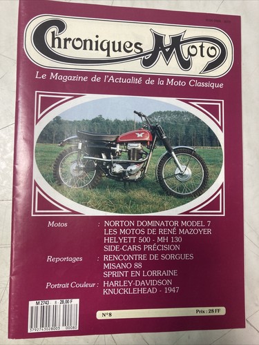 Chroniques moto 8 1988 - 8,