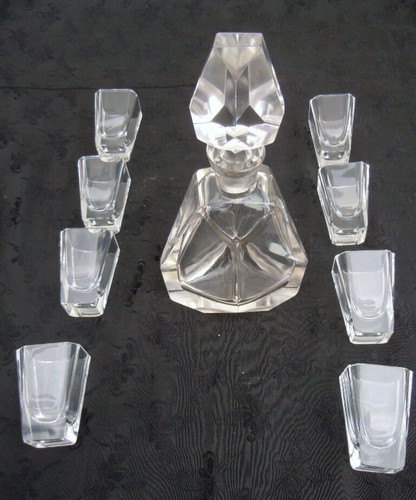 Service liqueur carafe cognac