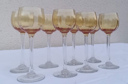 Verres vin en cristal - verres,