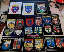 12 CARTES POSTALES BLASON