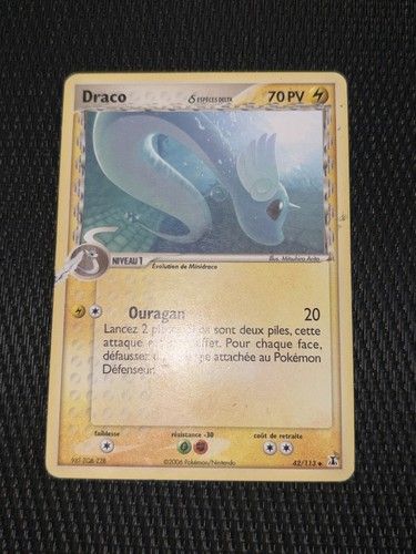 Carte pokémon draco 113 - carte,