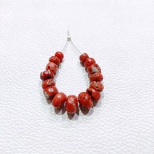 Perles de corail rouge vintage