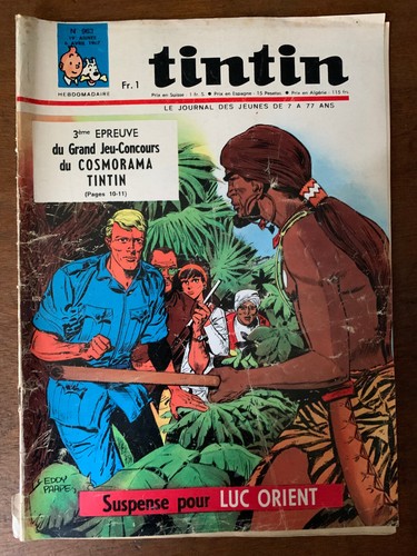 Tintin magazine 963 - tintin,