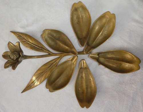 Rare ancien cendrier laiton - cendrier, en