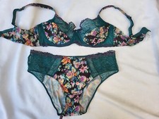 CHARLOTT" soutien gorge 100D+slip 5 poison neuf 