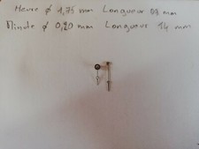 aiguille pour montre gousset