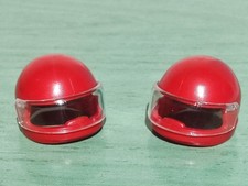 PLAYMOBIL X2 CASQUES ROUGES