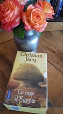 Coffret 3 livres Christian Jacq - le juge d'Égypte. Egypte
