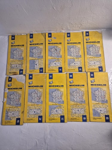 Lot cartes routieres - 4,