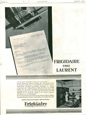 Publicité ancienne Frigidaire