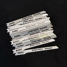 20 Black & Decker A4403 'U' Tige Scie Sauteuse Lames Courbe Coupe En Bois <25mm