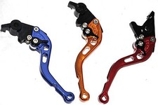 paire levier leviers levers court short 6 couleur Honda hornet 600 2007 à 2013
