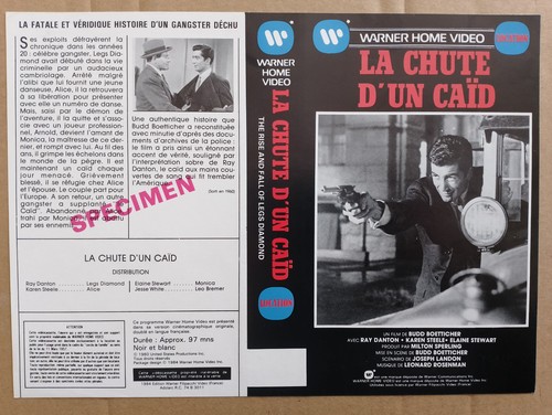 Jaquette vhs chute d un - -, d'un