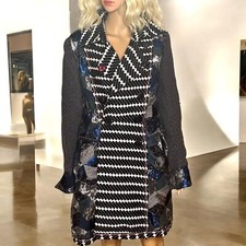 Desigual tapestry coat with