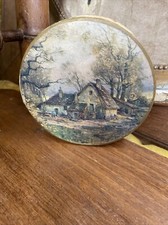 Ancienne Boîte Carton Poudrier , Boîte Confiseries 