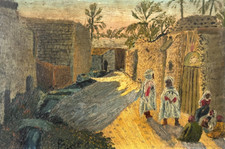 Tableau ancien paysage