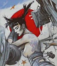 Serigraphie Enki BILAL Tatoo