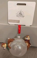 Ornement De Noël BOULE TIC & TAC / Chip Et Dale Disneyland Paris