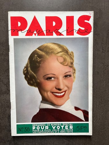 Paris magazine 38 octobre - magazine, n°