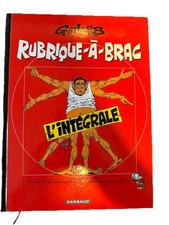 RUBRIQUE -À-BRAC L’INTÉGRALE GOTLIB DARGAUD ÉDITION TBE