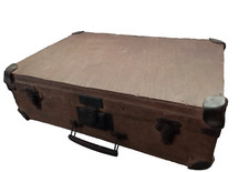 Ancienne superbe petite Valise en Bois rangement Vintage 1960