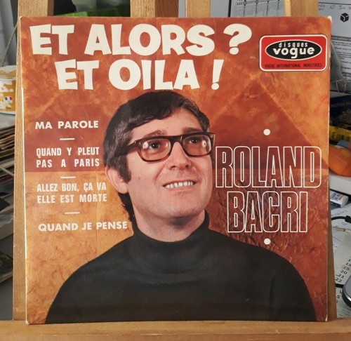 Rare roland bacri et alors - bacri,