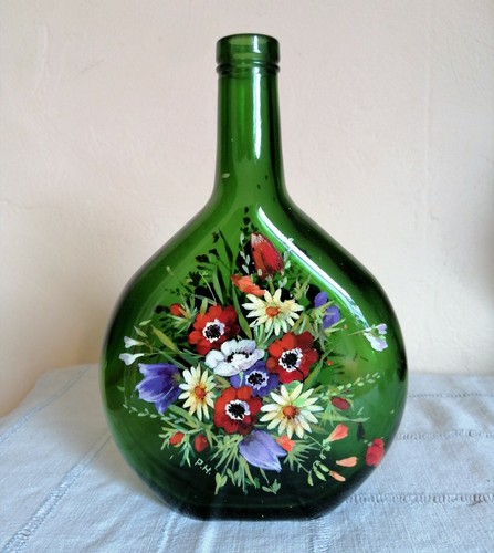 Bouteille verre vert - bouteille,