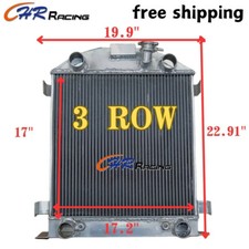 3 ROW Aluminum Radiator For